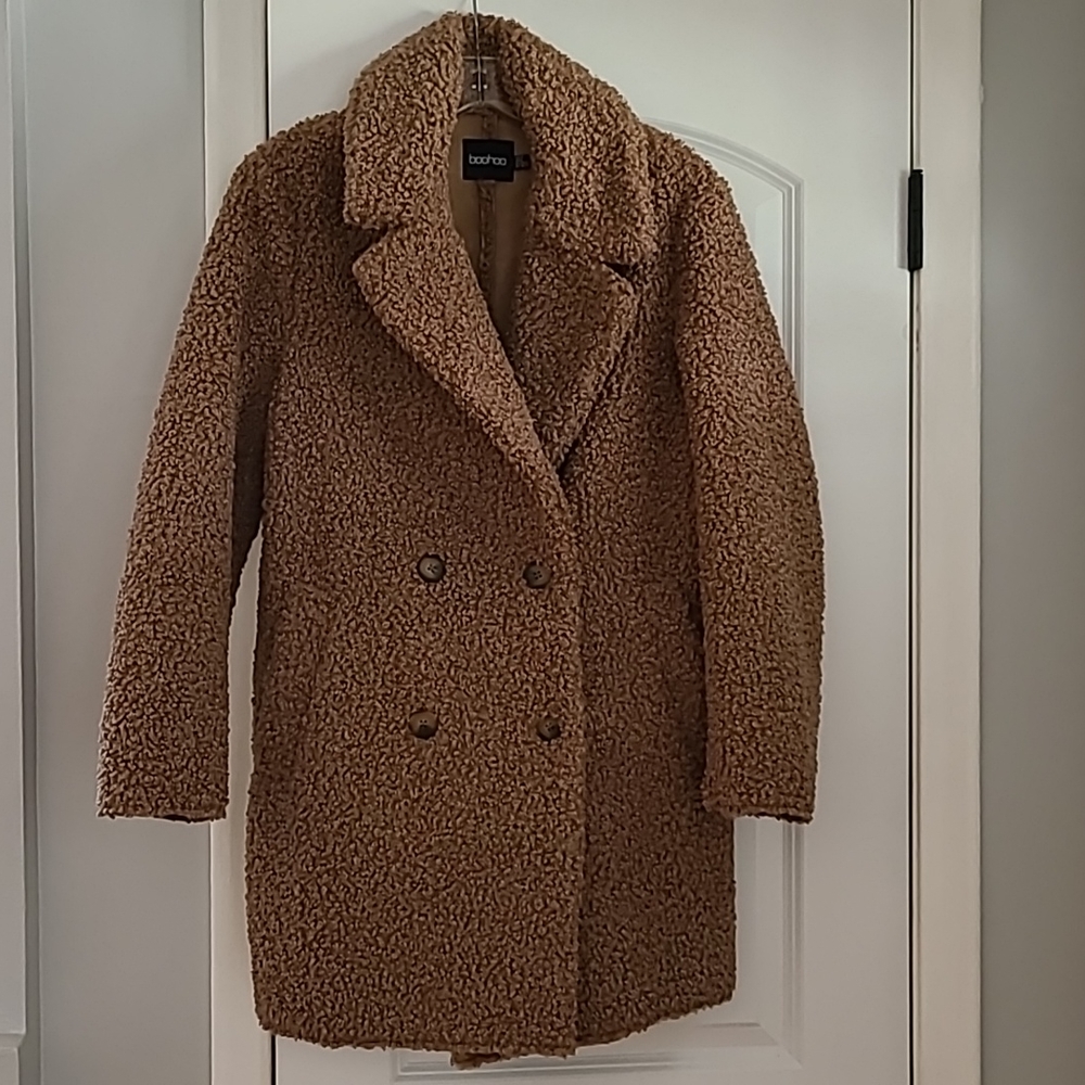 BooHoo Teddy Coat